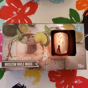 🍸🍹2 Moscow Mule Mugs!🧜♀️